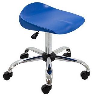 Titan Swivel Stool - (11+ Years) 465-555mm Seat Height - Blue