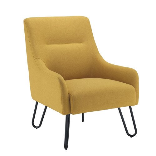 TC Pearl Reception Chair - Mustard