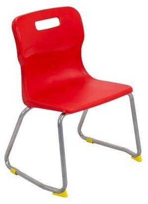 Titan Skid Base Classroom Chair - (6-8 Years) 350mm Seat Height