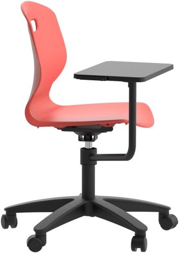 Arc Swivel Tilt with Arm Tablet Chair