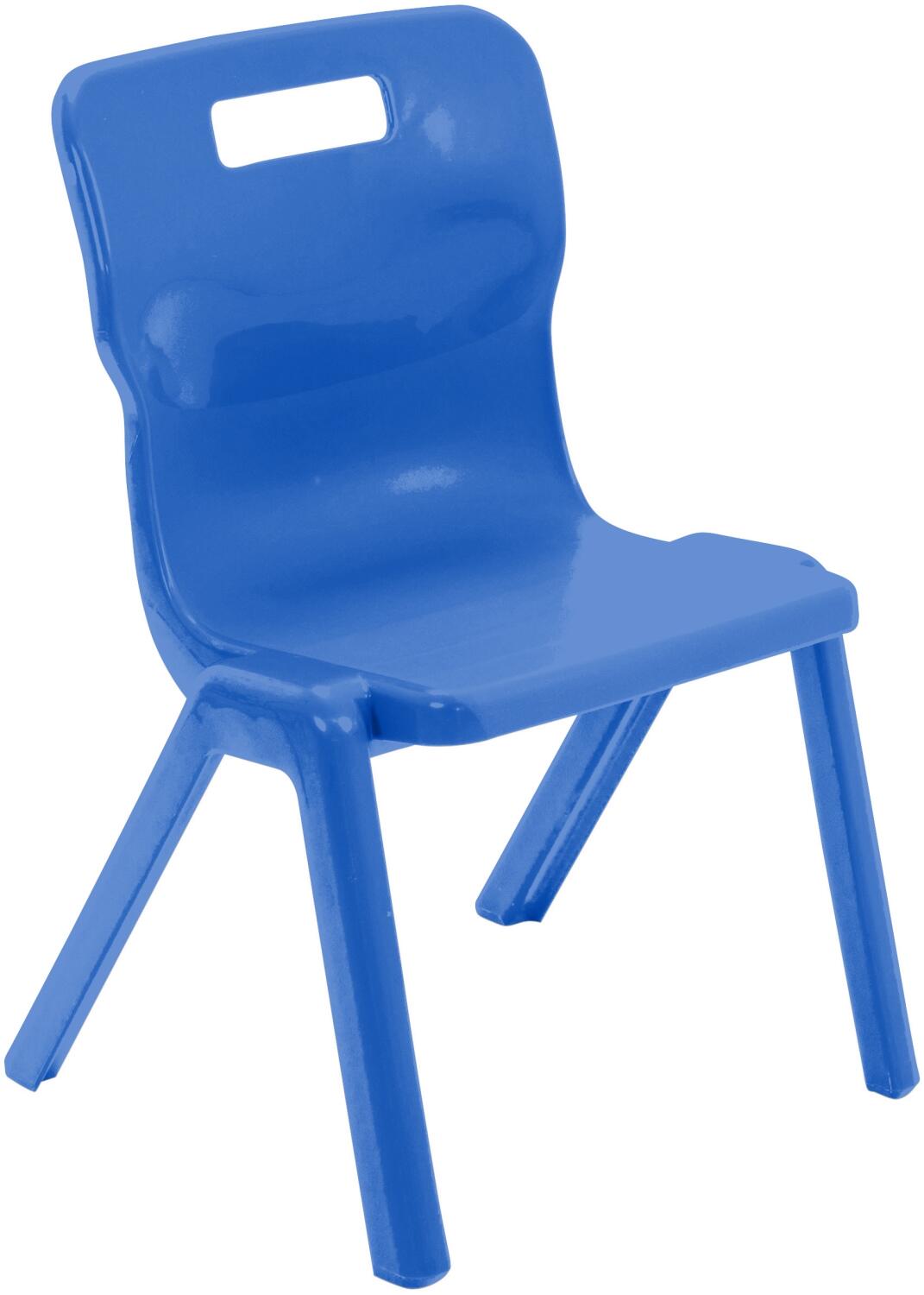 Titan One Piece Classroom Chair 6 8 Years 350mm Seat Height