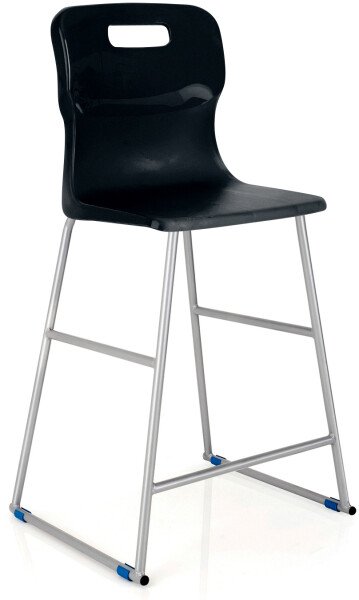 Titan High Chair - (8-11 Years) 560mm Seat Height - Black