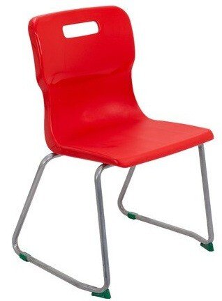 Titan Skid Base Classroom Chair - (11-14 Years) 430mm Seat Height