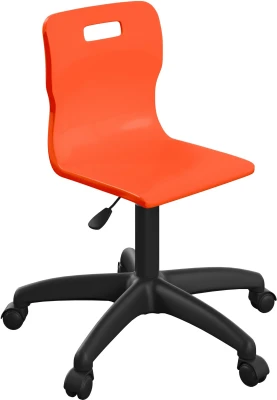 Titan Swivel Junior Chair with Black Base - (6-11 Years) 355-420mm Seat Height