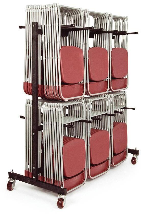 Titan Folding Chair Trolley Holds Up to 140 Chairs Titan Direct